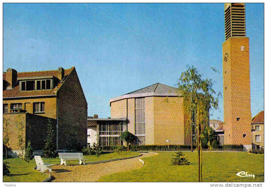 Carte Postale 59.  Bouchain  Quartier De L'église St-Quentin Trés Beau Plan - Bouchain