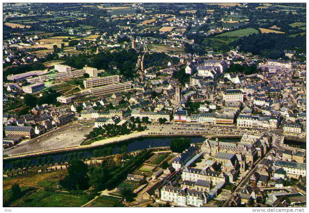 CPM Lannion Vue Aerienne - Lannion