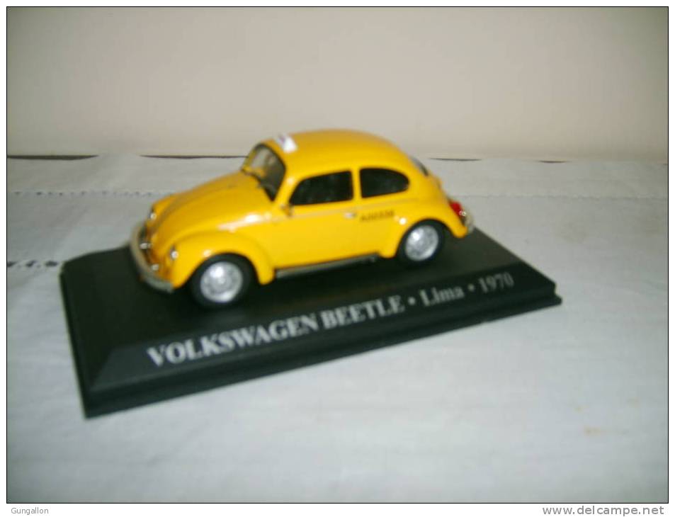 Volkswagen Beetle (Taxi -- Lima 1970) - Cars