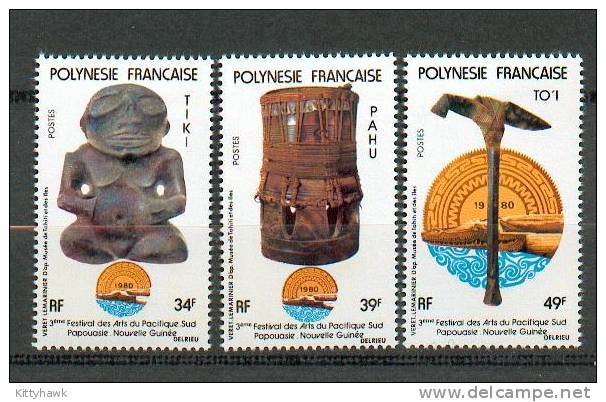 Poly 185 - YT 153 à 155 * Charnières Complètes - Unused Stamps