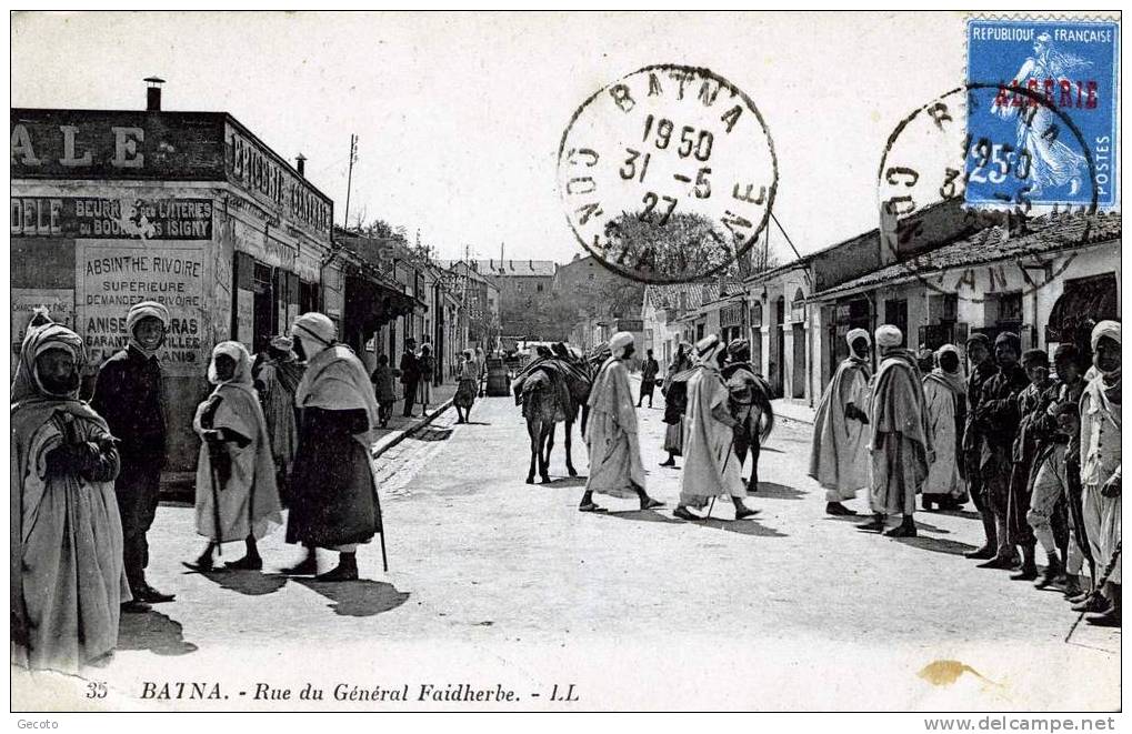 Batna - Rue Du Général Faidherbe - Batna