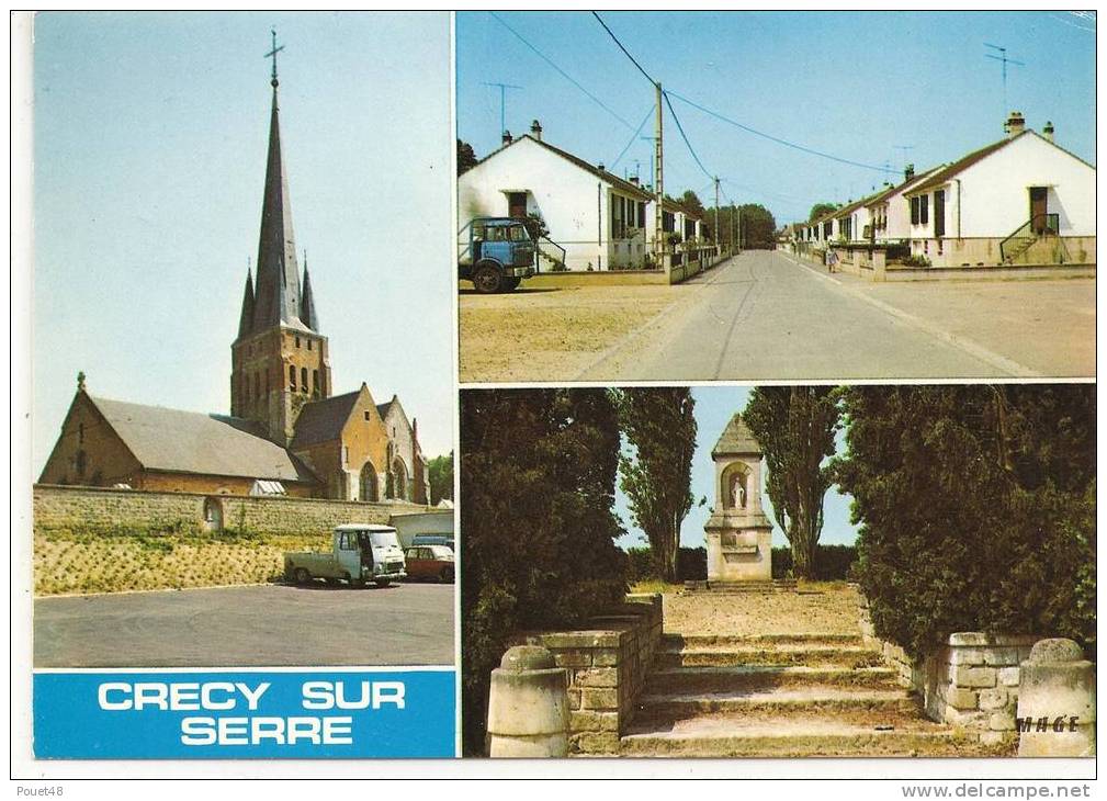 (02) CRECY-SUR-SERRE _ Multivues. - Other & Unclassified