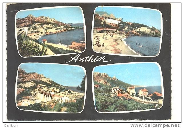 83 // ANTHEOR, Multivues CPSM, La Corniche D'or De L'Estérel, - Antheor