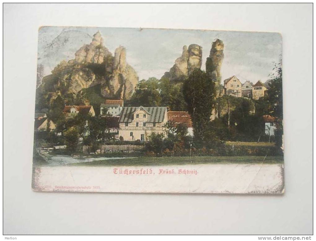 Tüchersfeld - Kirchdorf Im Püttlachtal - Fränkischen Schweiz -  Cca 1900 G 43332 - Pottenstein