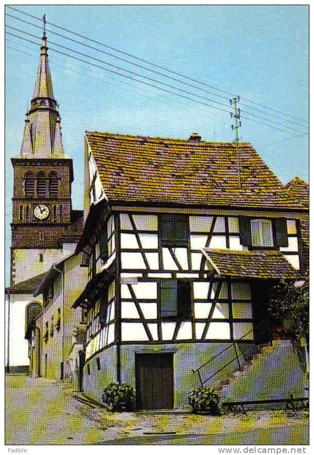 Carte Postale 67. Hochfelden  Quartier De L'église Trés Beau Plan - Hochfelden