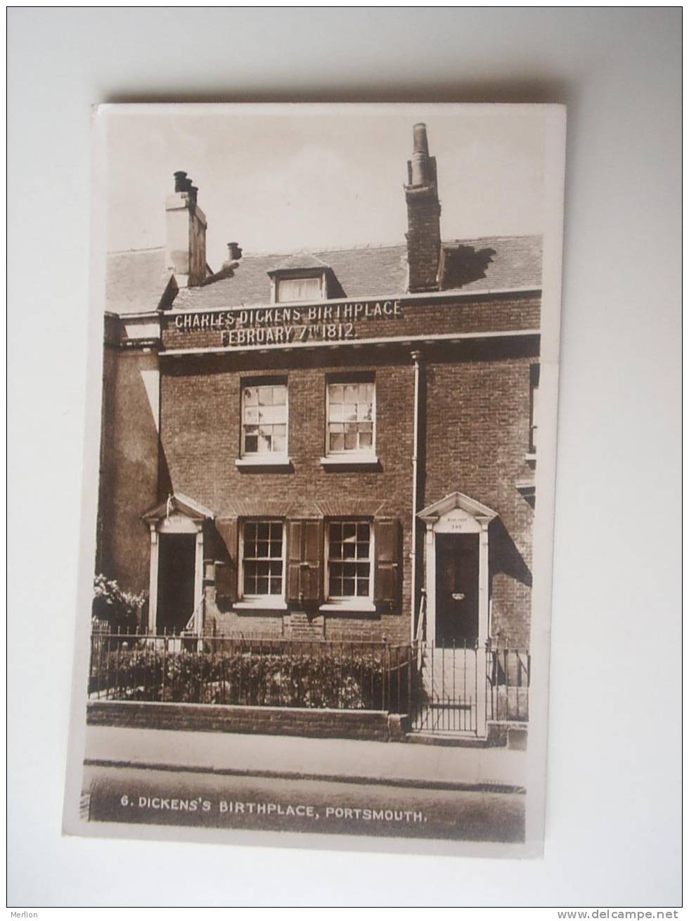 PORTSMOUTH -Charles Dickens Birthplace  -  Ca 1930´s -  VF  43352 - Portsmouth