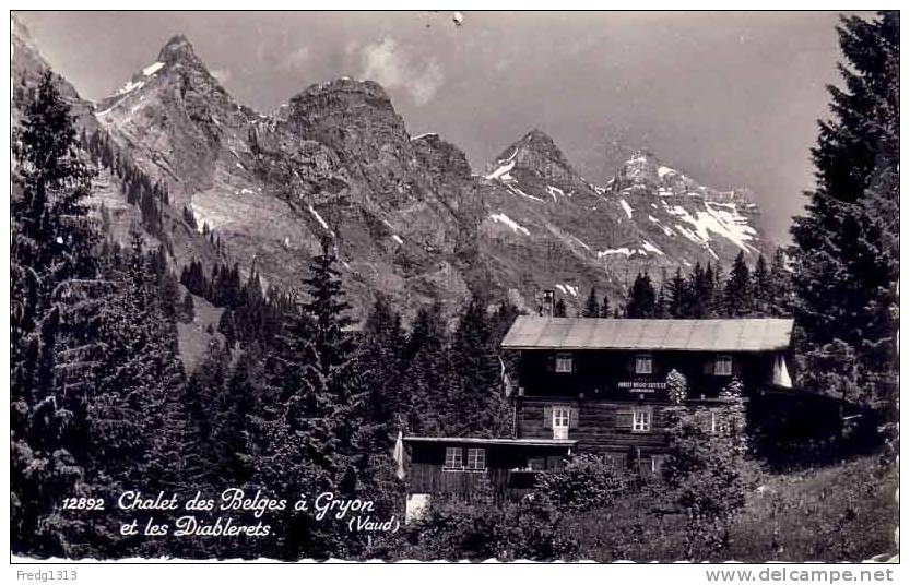 Suisse - Gryon - Chalet Des Belges Et Les Diablerets - Gryon