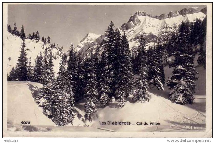 Suisse - Les Diablerets - Col Du Pillon - Altri & Non Classificati