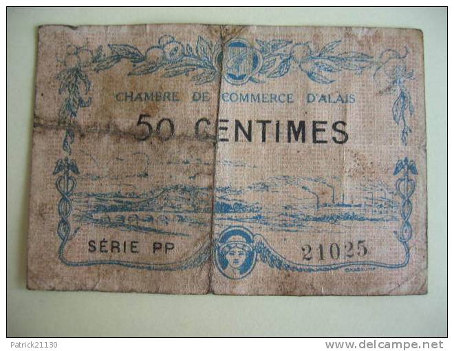 ALAIS  0.5F REF 3       30/03/1916 - Cámara De Comercio