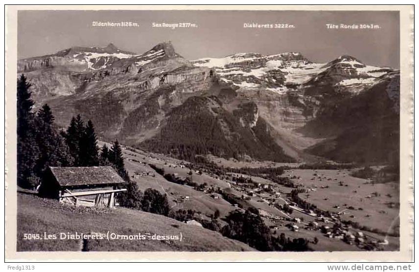 Suisse - Les Diablerets - Ormonts Dessus - Ormont-Dessus 