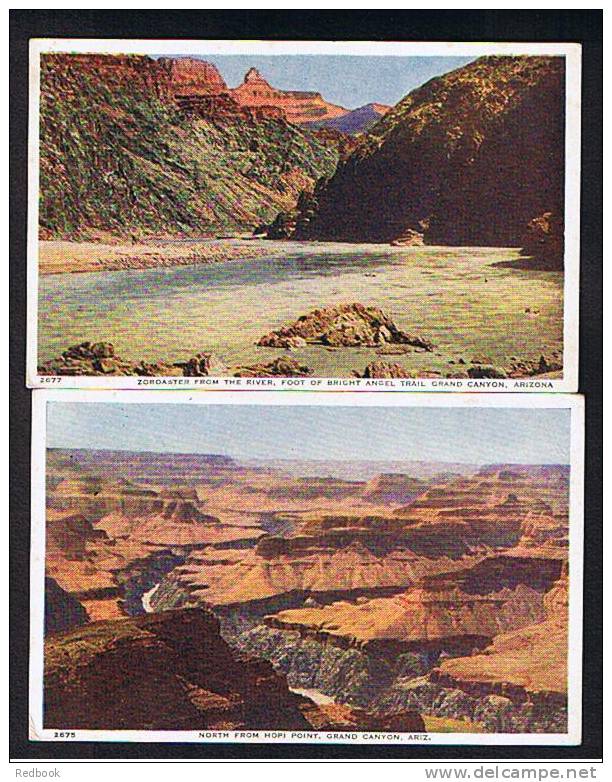 5 Early Postcards Grand Canyon Arizona USA - Ref 290 - Gran Cañon