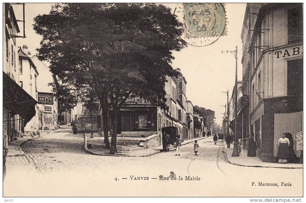 Vanves Rue De La Mairie - Vanves