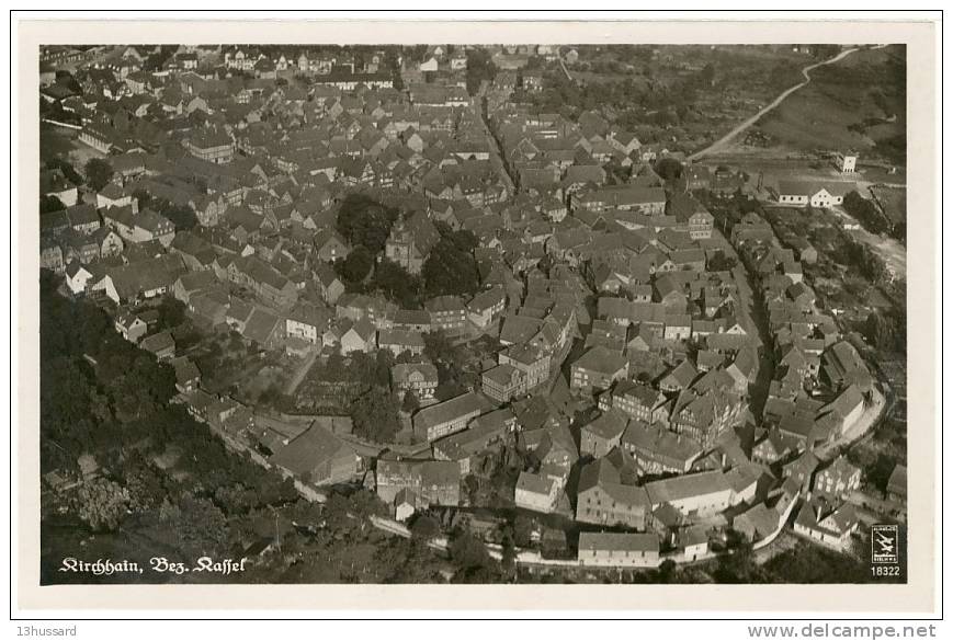 Carte Postale Allemagne - Kirchhain - Vue Aérienne - Kirchhain