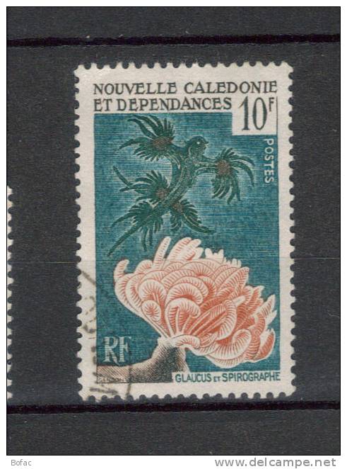 293  OBL  Y&T  Coraux & Poissons  Glaucus Et Spirographe  « Nlle Calédonie »  17/45 - Used Stamps