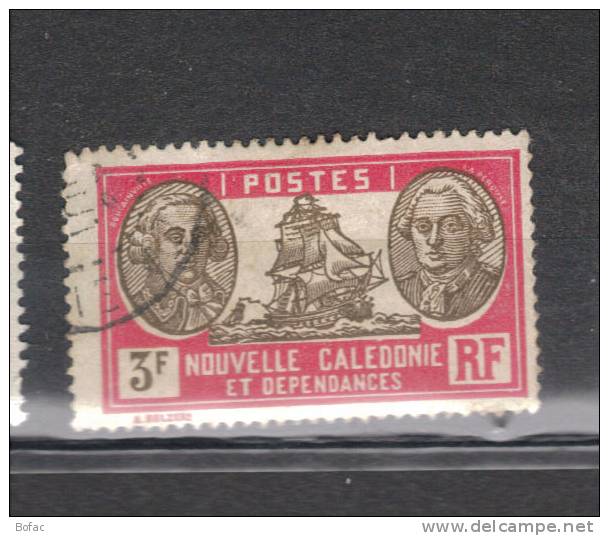 158  OBL  Y&T  "Bougainville & Galaup & Bateaux"  « Nlle Calédonie »  17/45 - Gebruikt