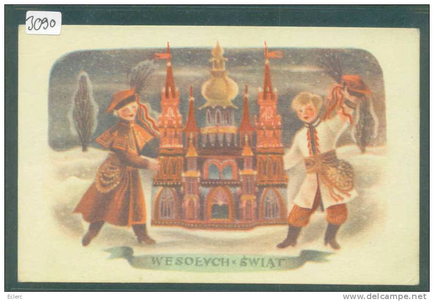 CARTE DE VOEUX POLONAISE  - TB - Polen