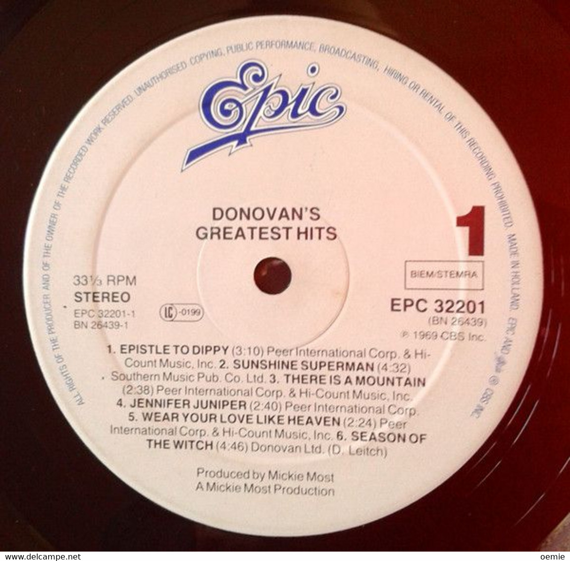 DONOVAN   GREAST  HITS - Autres - Musique Anglaise