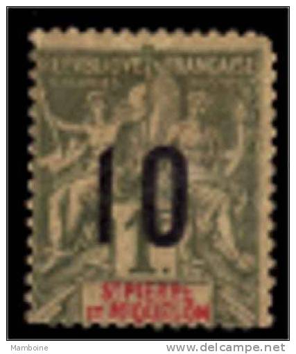 S P M ~  N° 104  Neuf (avec Charniere) - Unused Stamps