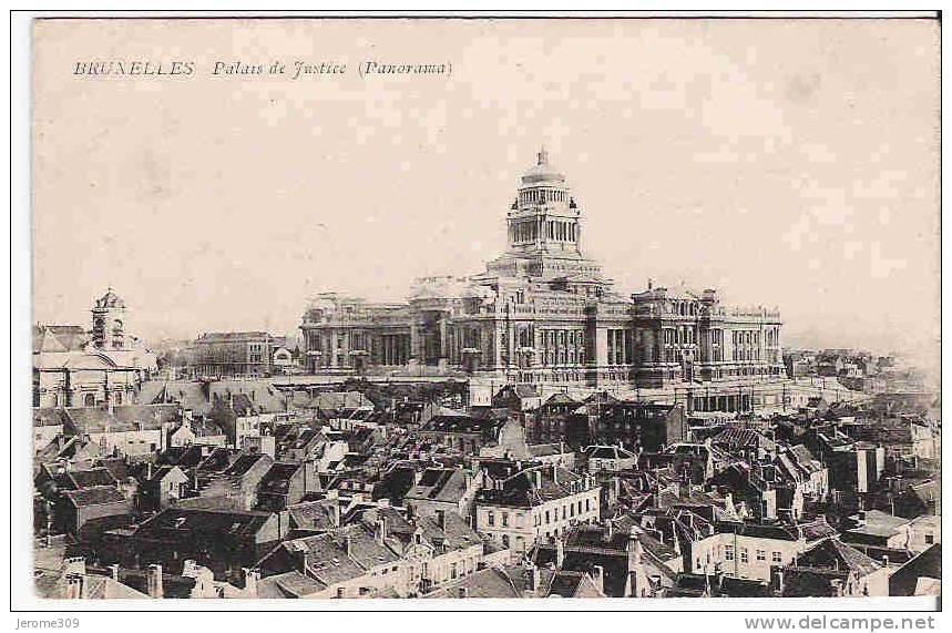 BELGIQUE - BRUXELLES - CPA - Palais De Justice (Panorama) - Viste Panoramiche, Panorama
