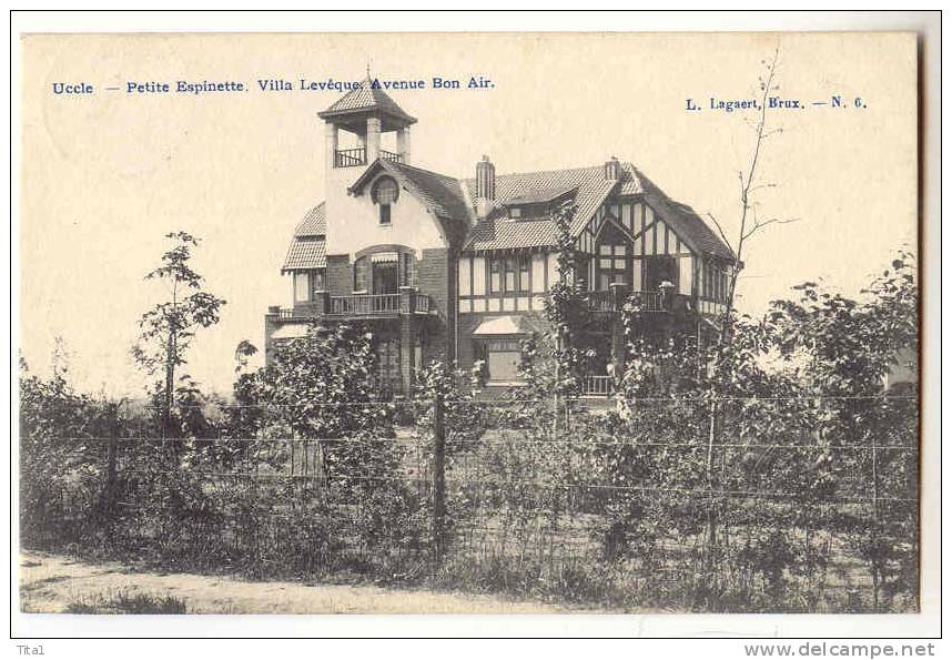 T660 - UCCLE - Petite Espinette. Villa Levêque, Avenue Bon Air - Ukkel - Uccle