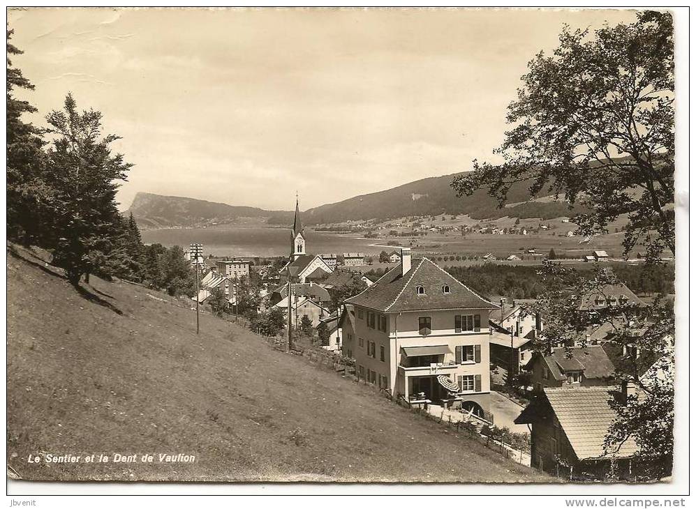 VAUD - VAULION  - Le Sentier Et La Dent De Vaulion - Vaulion