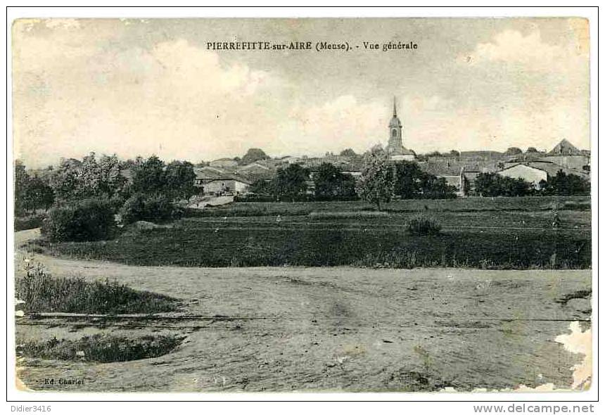 55 PIERREFITTE Sur AIRE Vue Générale 1917 - Pierrefitte Sur Aire