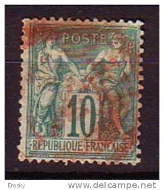 M0118 - FRANCE Yv N°65 - 1876-1878 Sage (Type I)