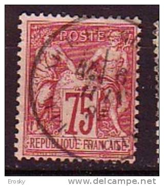 M0126 - FRANCE Yv N°71 - 1876-1878 Sage (Type I)