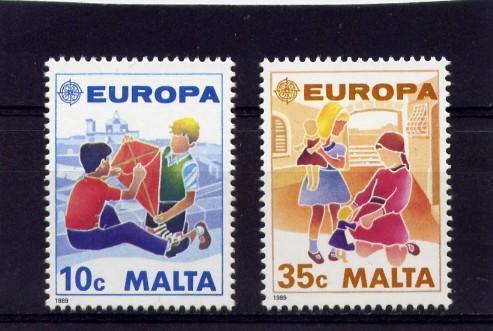 Cept 1989 Malta Malte Yvertnr 795-96 *** MNH Cote 7 Euro - 1989