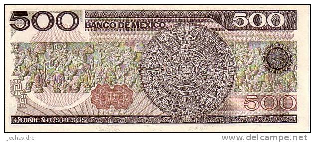 MEXIQUE   500 Pesos  Daté Du 07-08-1984   Pick 79b     ***** QUALITE  XF ***** - Mexico