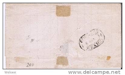 Mex165/  Mexiko, Kaiserreich 2 Reales. Lokalzudruck Guanajato 1865 - Mexiko