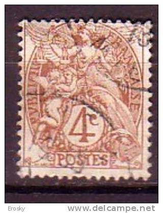 M0175 - FRANCE Yv N°110 - 1900-29 Blanc