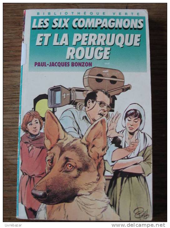 LES SIX COMPAGNONS ET LA PERRUQUE ROUGE Paul Jacques Bonzon Couvertures Souples - Bibliotheque Verte