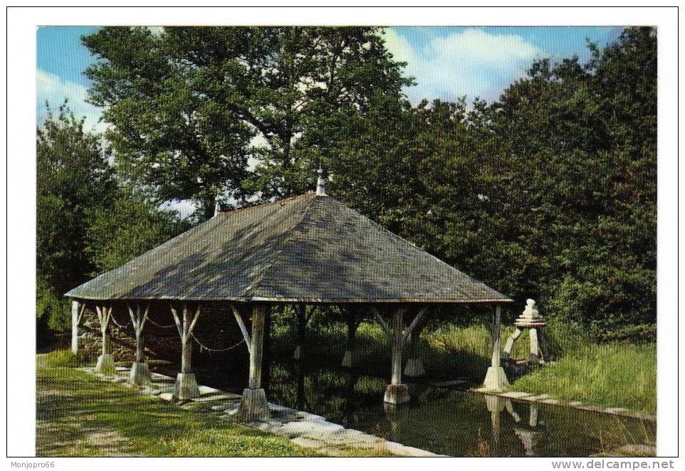 CPM De Questembert   Le Lavoir Et La Fontaine Du Presbytère - Questembert