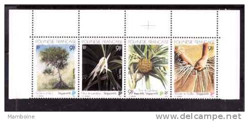 Polynesie ~ 1995  N°489 / 492 Neuf X X ( G. Sans Trace) Serie Compl. - Unused Stamps