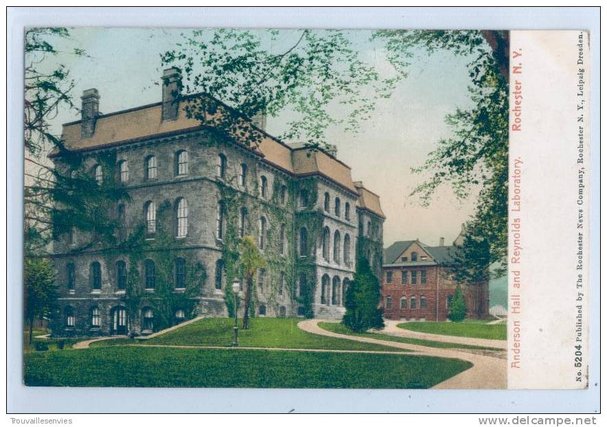 ANDERSON HALL AND REYNOLDS LABORATORY - ROCHESTER N. Y. - Rochester