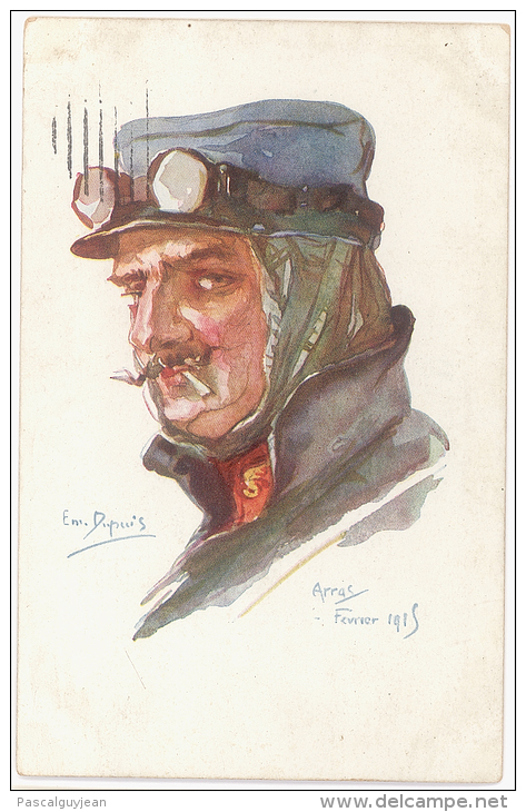 CPA EMILE DUPUIS - SERIE NOS POILUS No6 - AVIATEUR - Dupuis, Emile