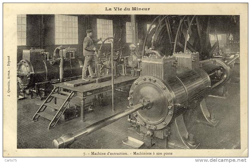 Mineurs - Extraction Du Charbon - Mines