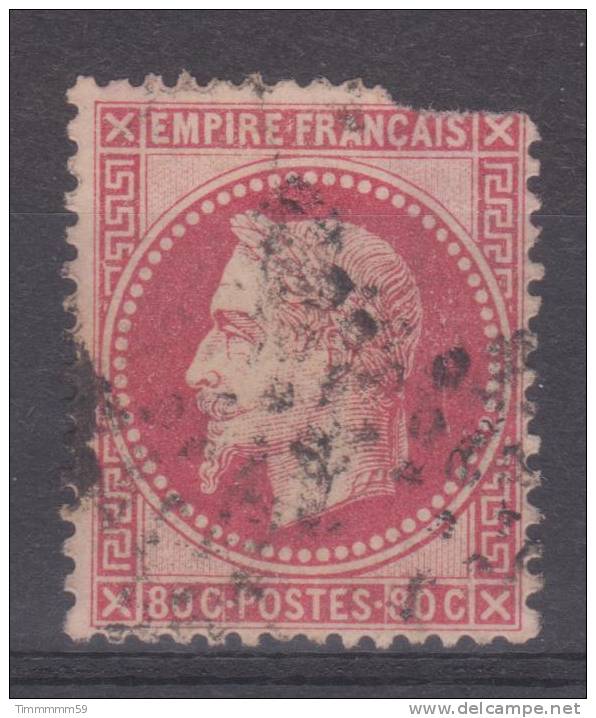 Lot N°7239  N°32 Rose , Oblit étoile Chiffrée - 1863-1870 Napoleone III Con Gli Allori