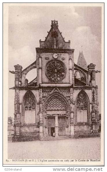Houdan - L'Eglise Construite En 1605 Parr Le Comte De Montfort - Houdan