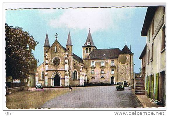 Corbelin L'église Et La Place - Corbelin