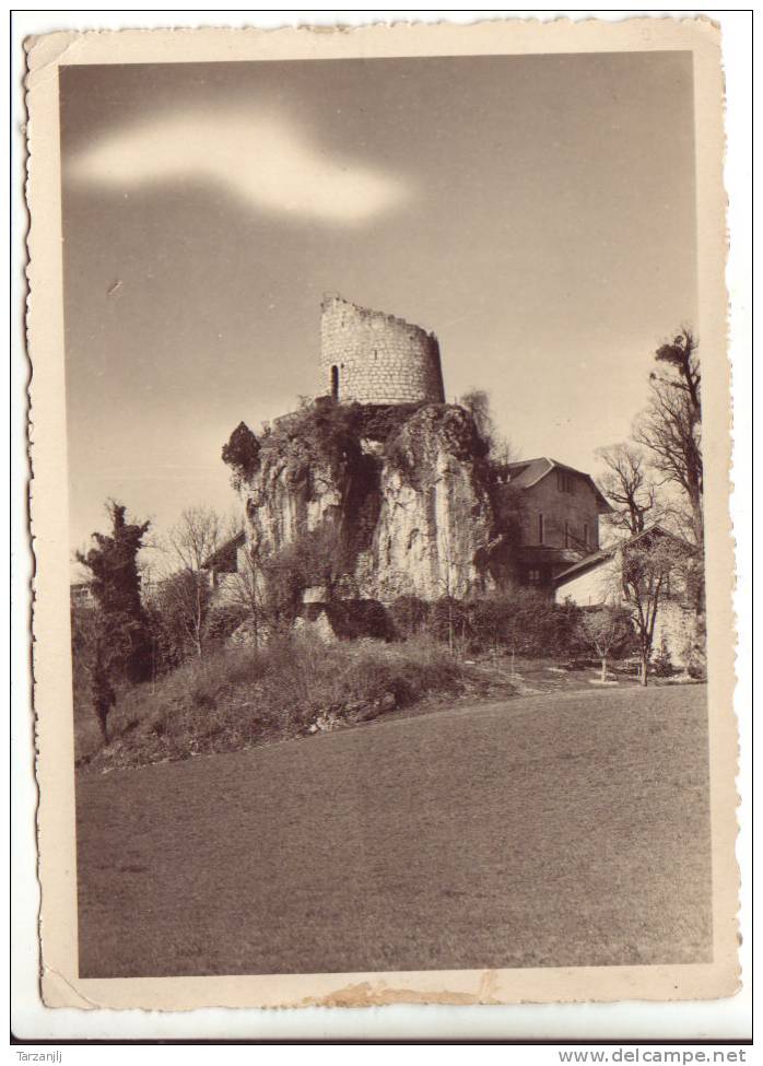 CPSM La Roche Sur Foron (Haute Savoie 74): La Tour Des Capucins - La Roche-sur-Foron