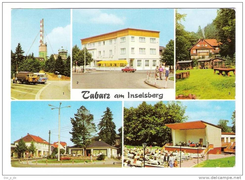 Tabarz Am Inselberg - Thüringer Wald - Tabarzer Hof - Massemühle - Kurpark Winkelhof - LKW - Bus - Tabarz