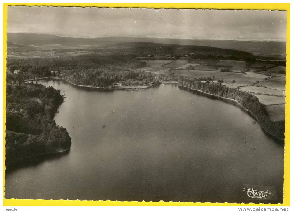 Lac Des SETTONS -La Nièvre - N°  4939 - Vue Aérienne Cliché Rangurel - Chateau Chinon