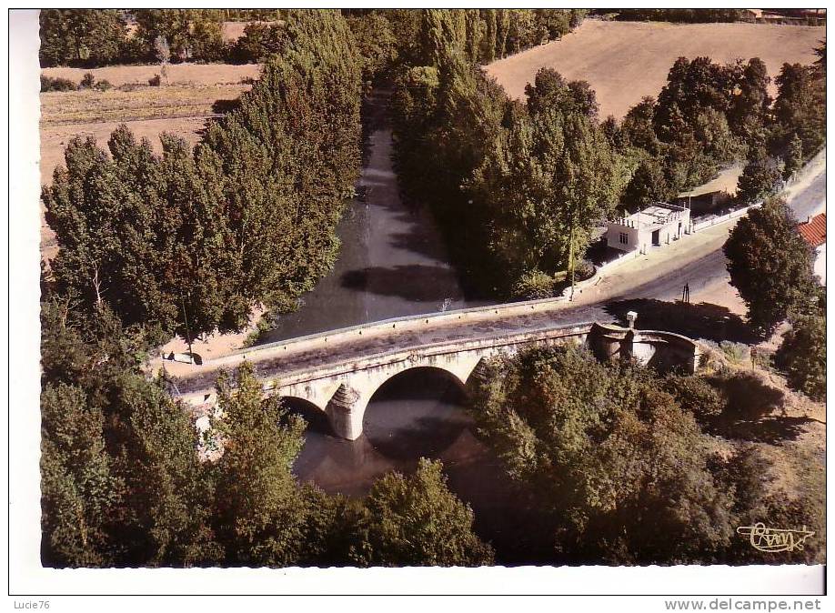 MIRANDE  - Le Pont Sur La Baise - Vue Aérienne  - N°  328100 A - Mirande