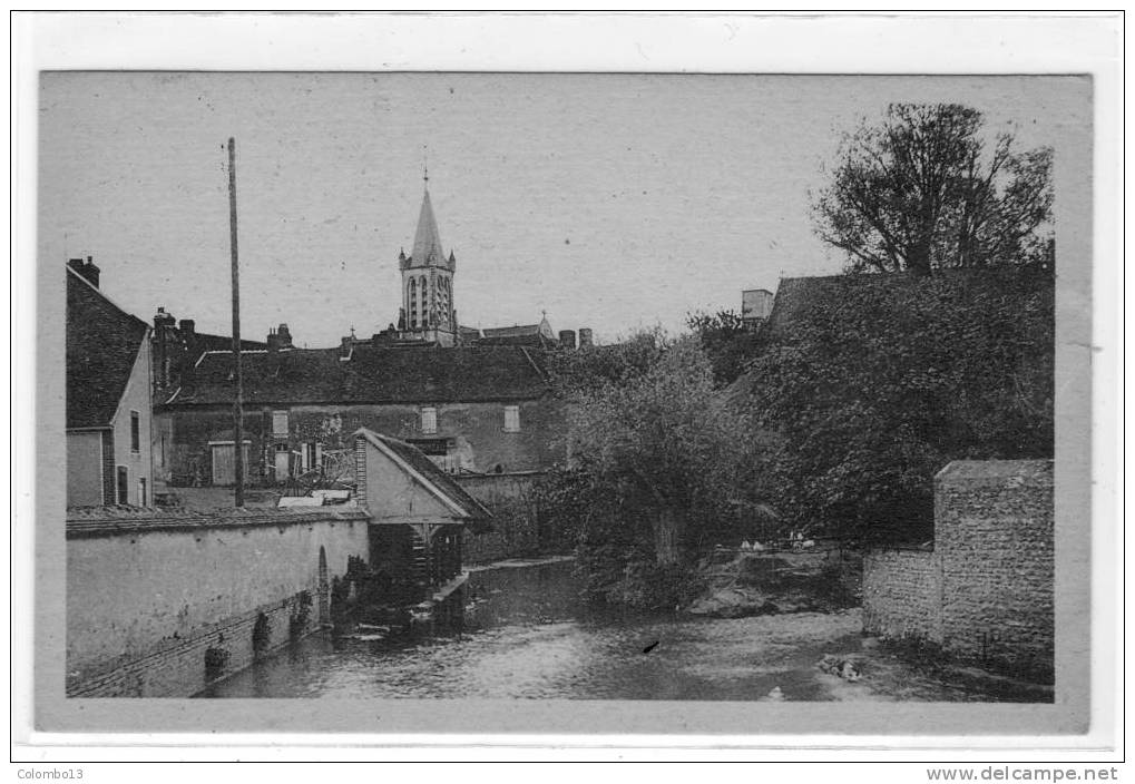 89 AILLANT SUR THOLON LES BORDS DU THOLON ET L'ABREUVOIR - Aillant Sur Tholon