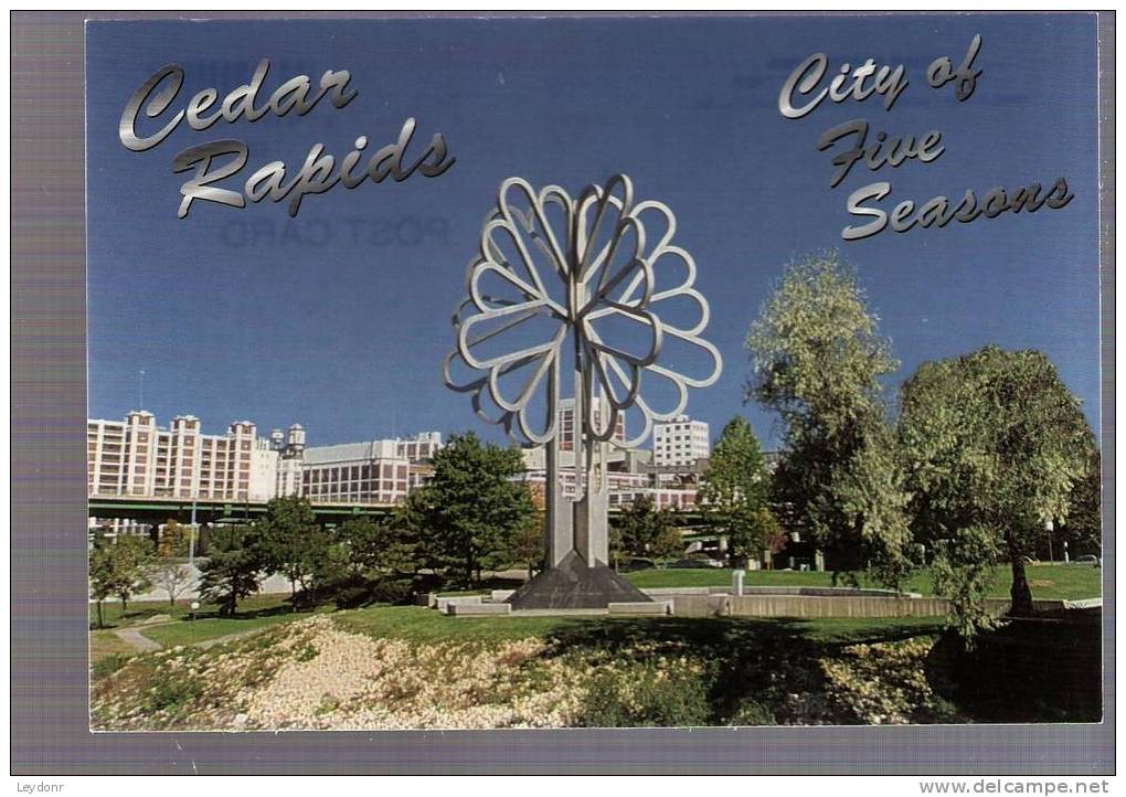 City Rapids, City Of Five Seasons - Iowa - Autres & Non Classés