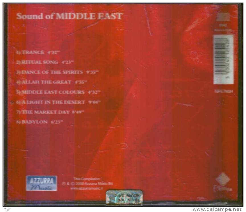 SOUND OF MIDDLE EAST - Compilaties
