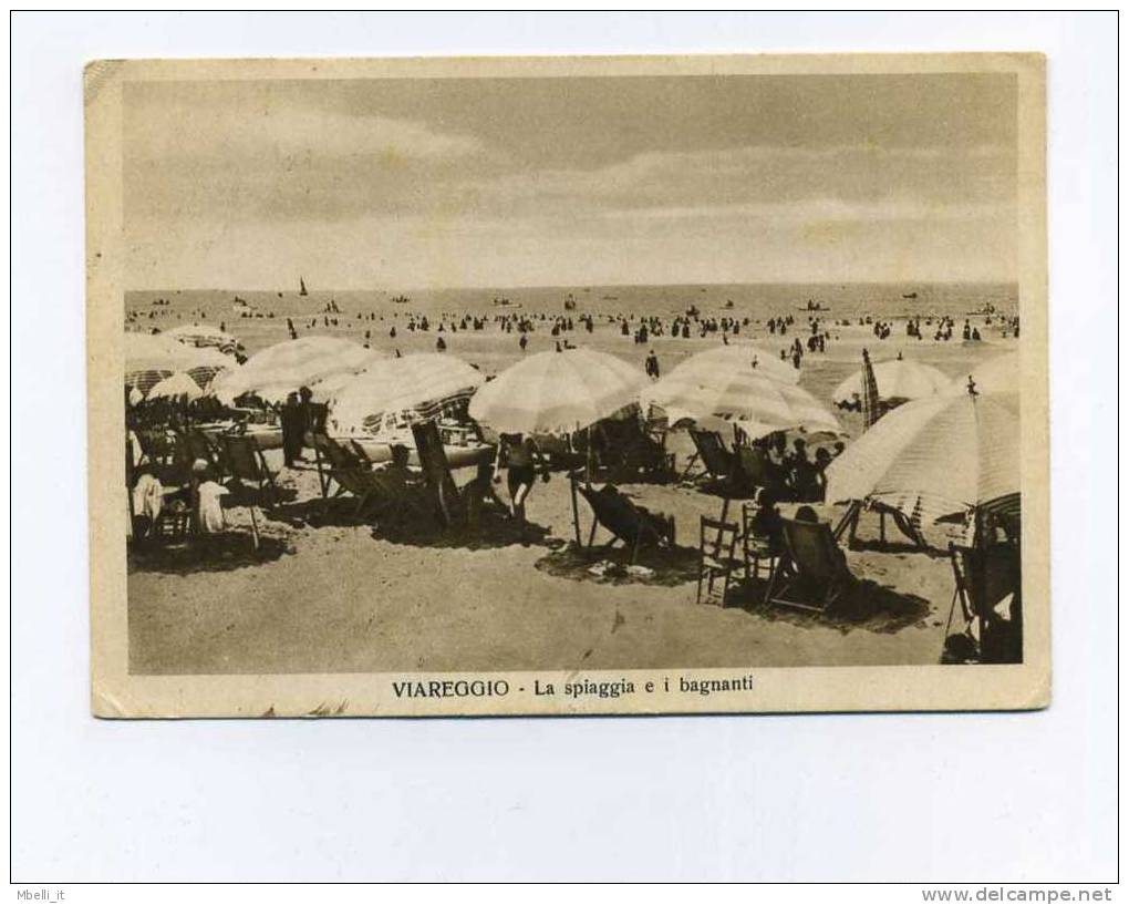 Viareggio 1937 Spiaggia - Viareggio