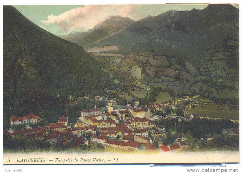 Cauterets Vue Prise Du Pauze Vieux LL - Aragnouet